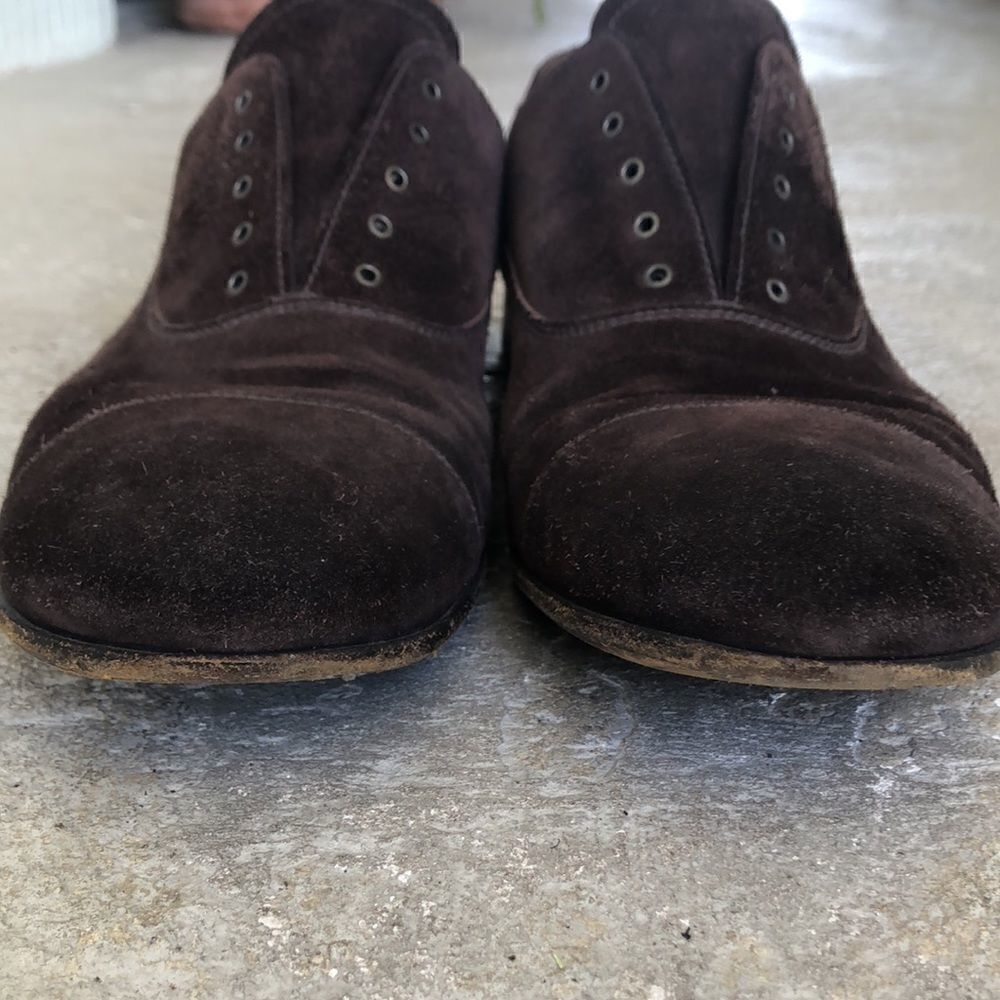 Prada Suede Oxfords - Picture 8 of 10